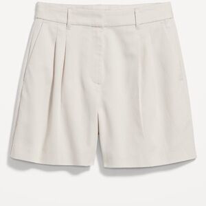 Extra high waisted Taylor trouser shorts